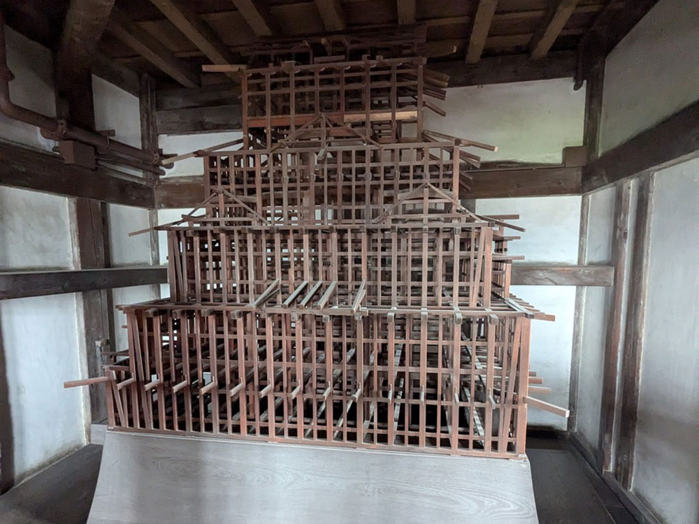 Himeji Castle Structure Model