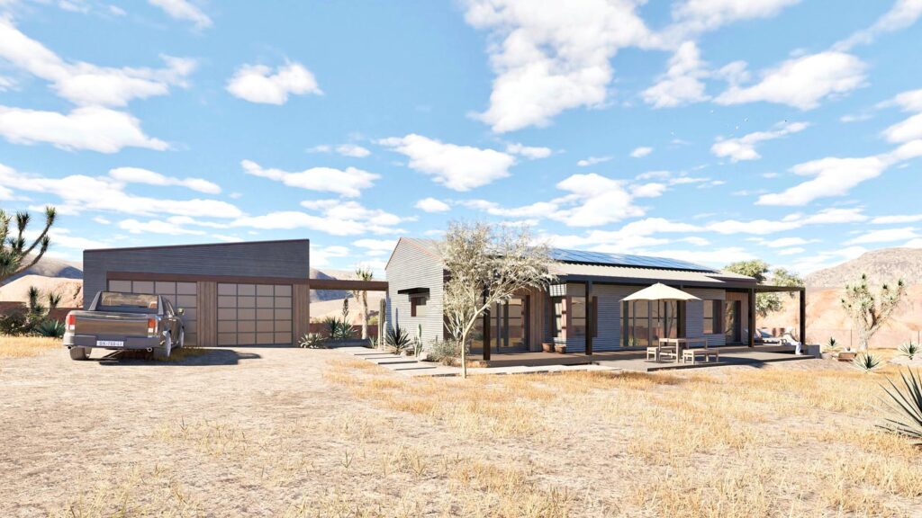 DNM Architecture Yucca Valley Project Front Render