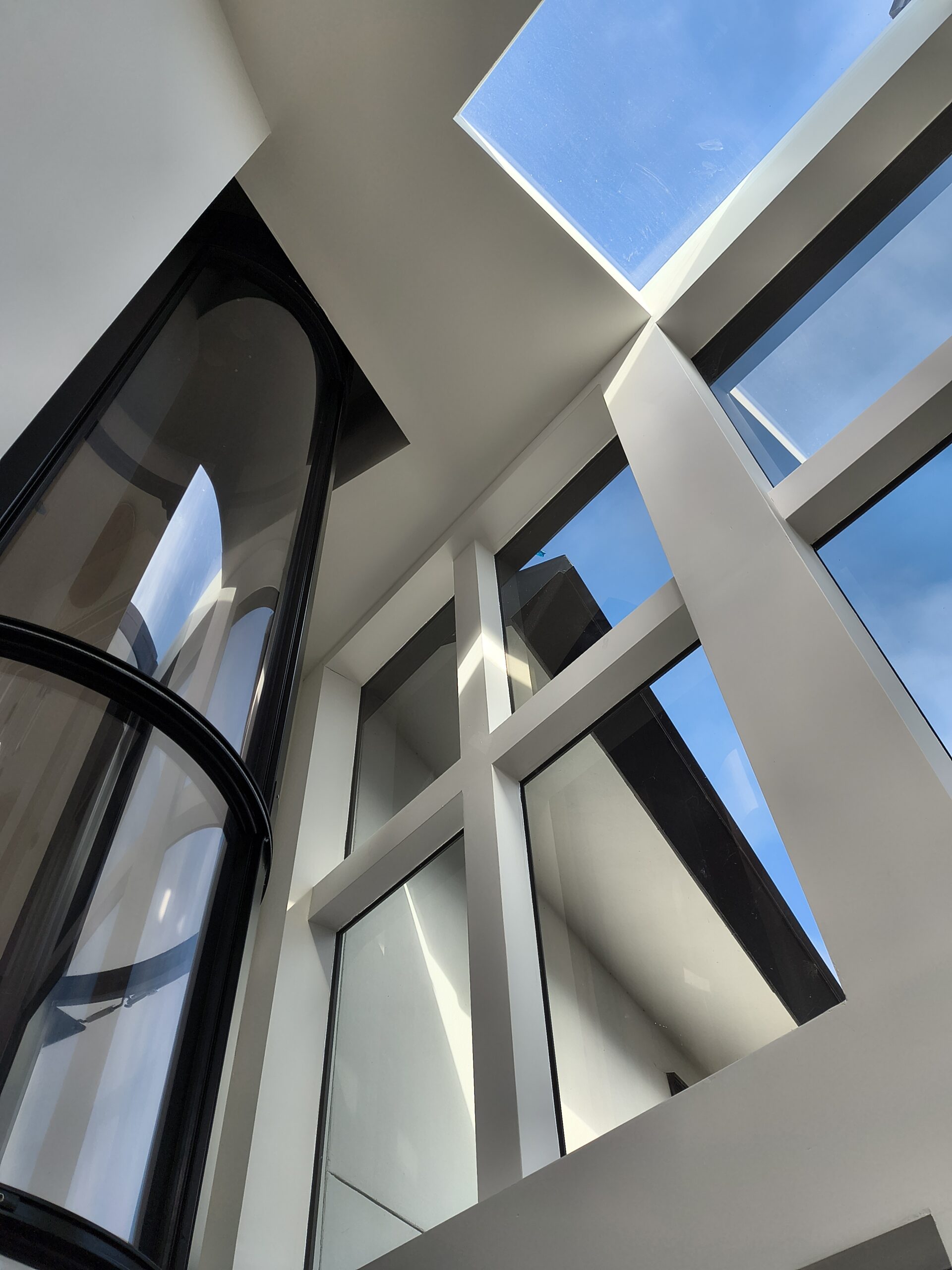 DNM Architecture Sugarloaf Project Pneumatic Elevator with Windows